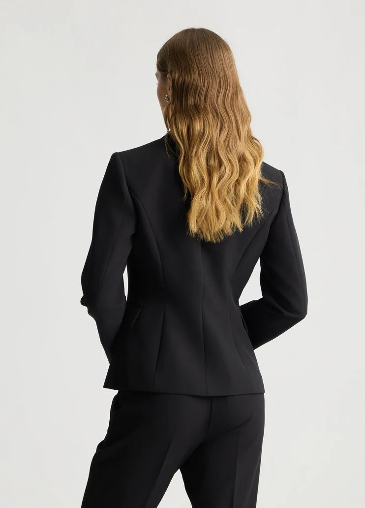 Green slim fit blazer