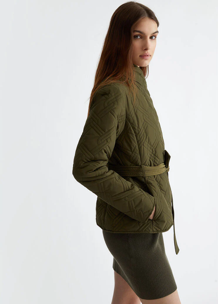 Quilted padded jacket