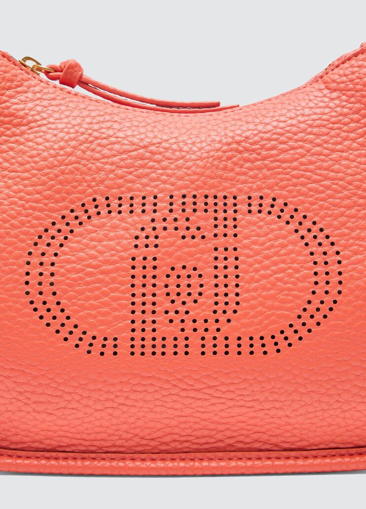Orange shoulder bag