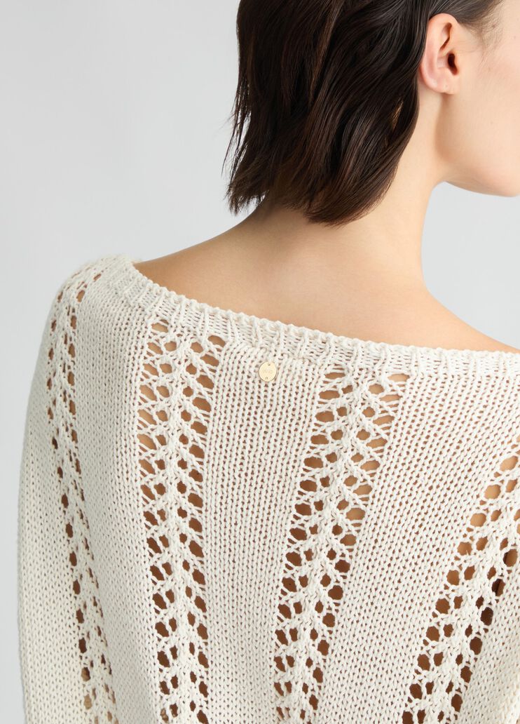 Cotton blend sweater