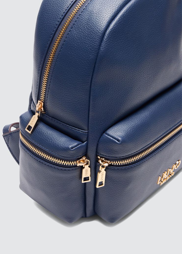 Dark blue backpack