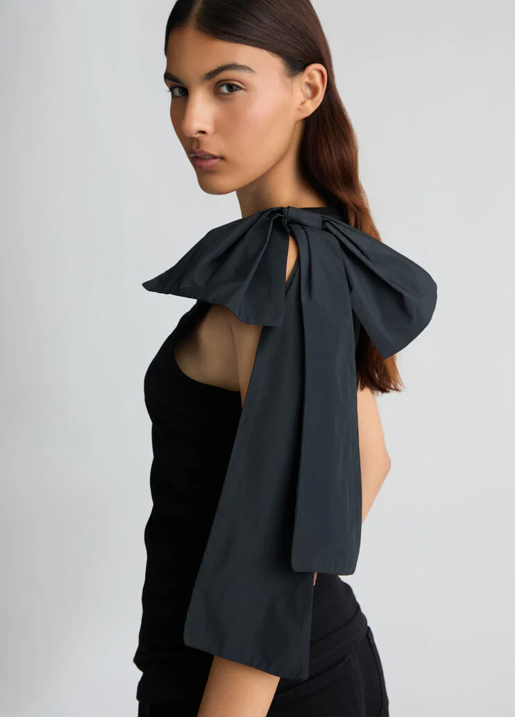 Black top with bow