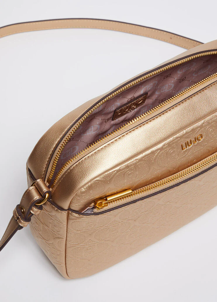 Crossbody bag with logo