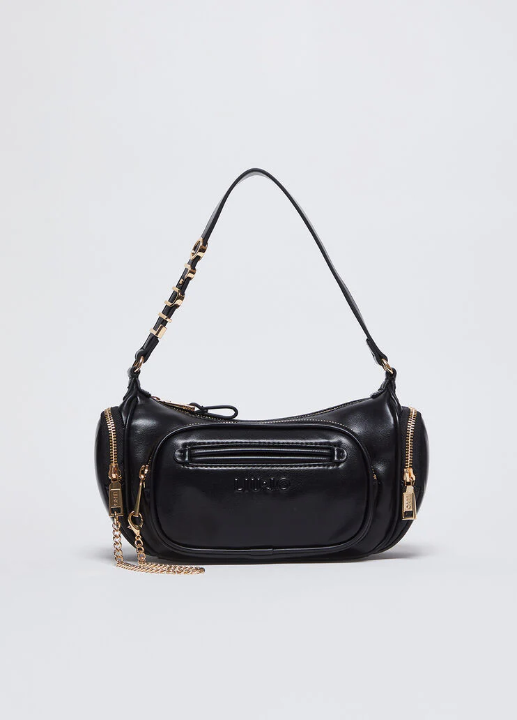Black shoulder bag