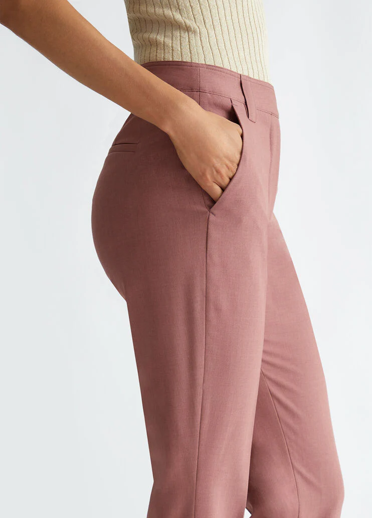 Flared suit trousers