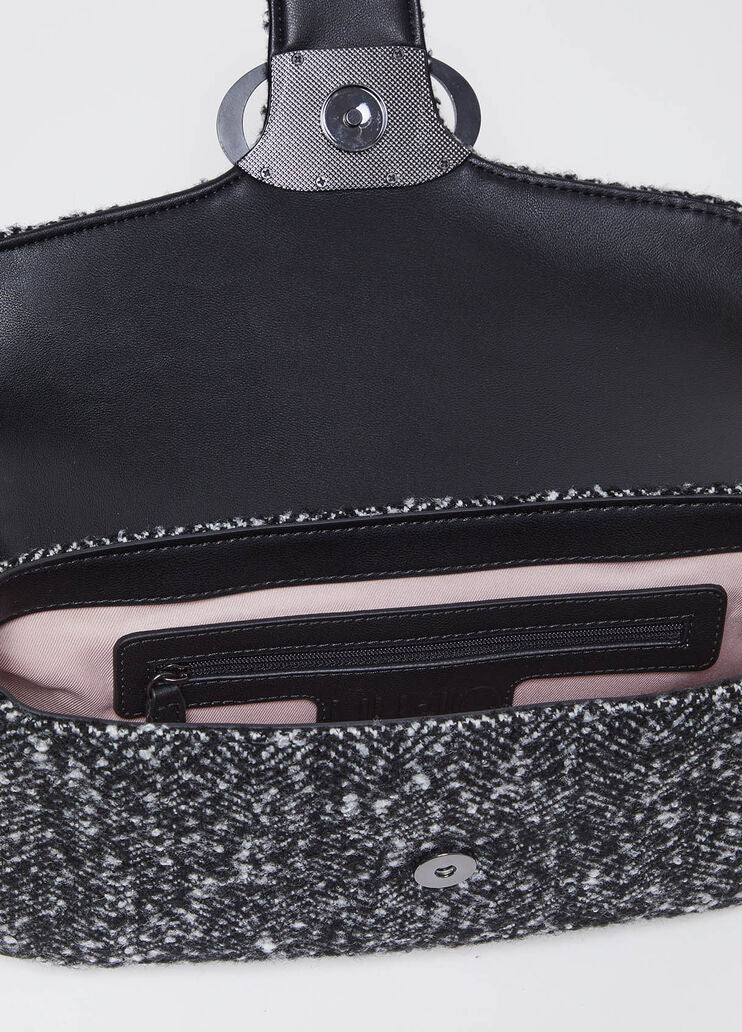 Chevron shoulder bag