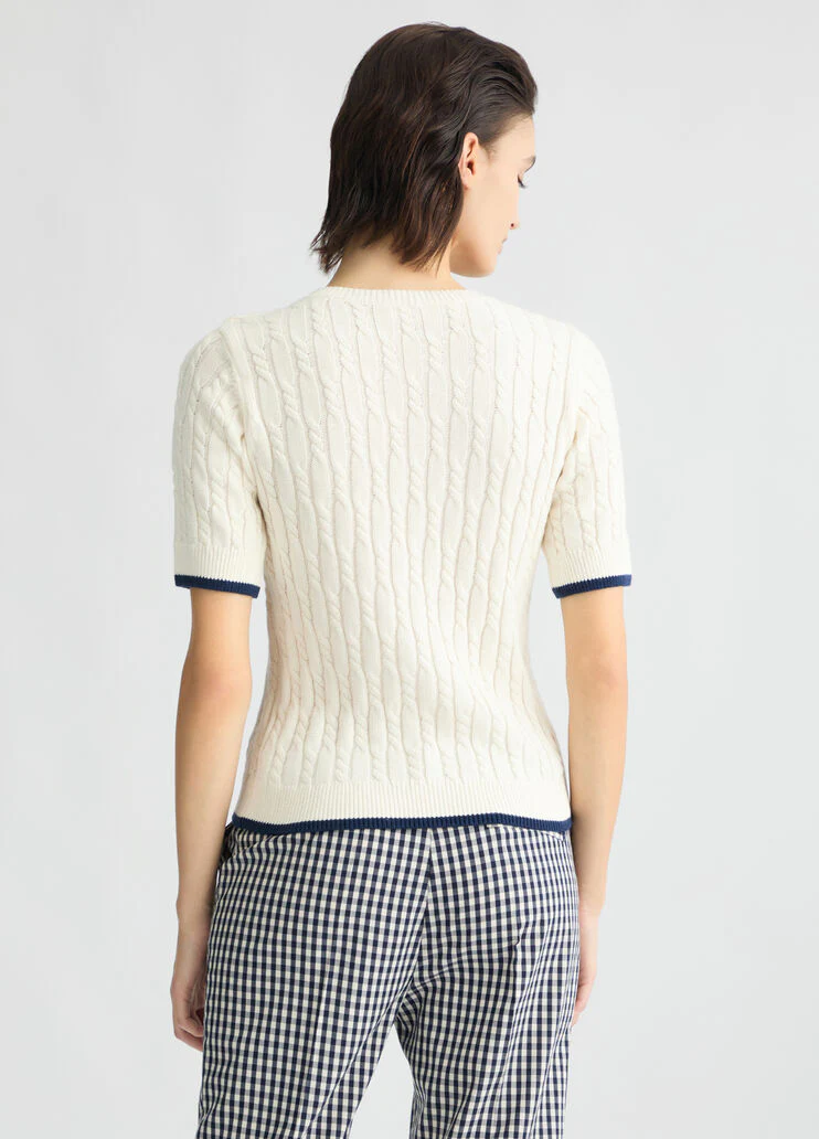 Knit T-shirt