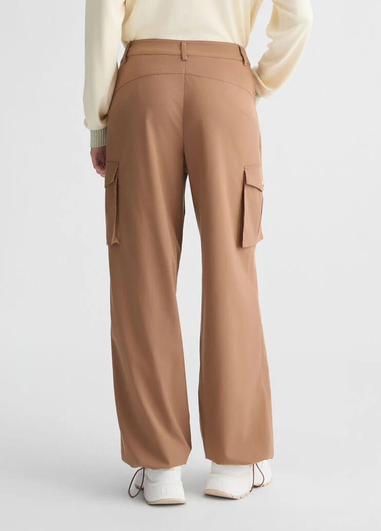Beige cargo trousers