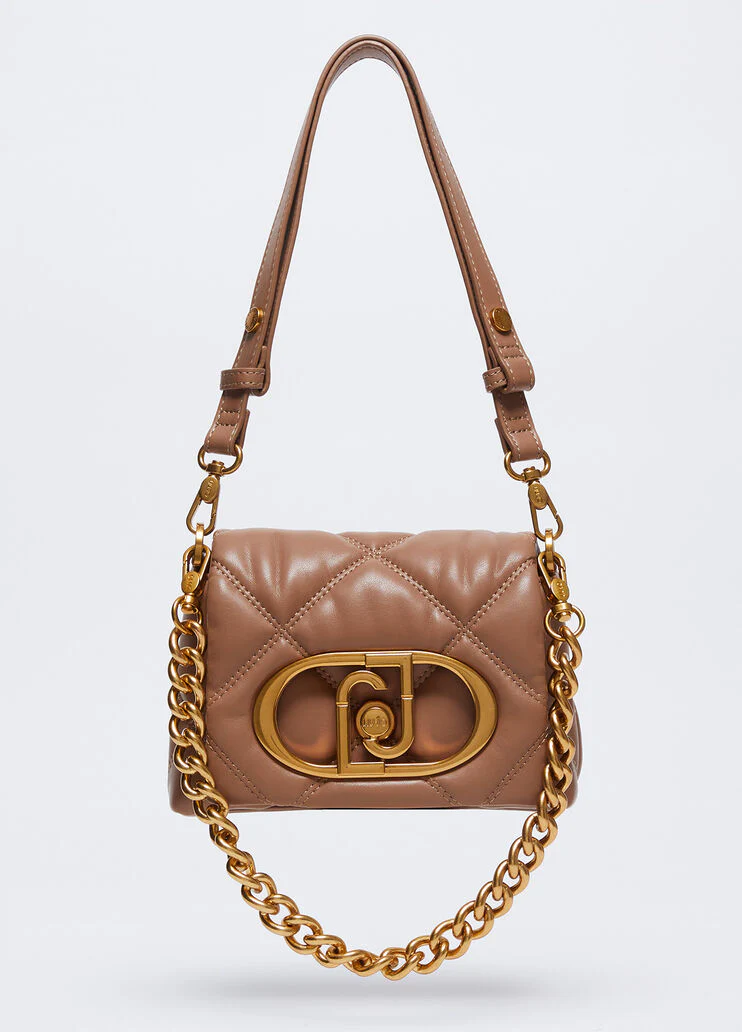 Small matelassé LaPuffy bag