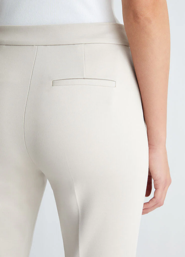 Flare stretch trousers