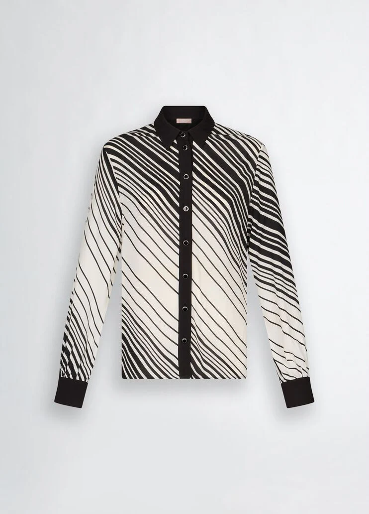 Crêpe de chine shirt