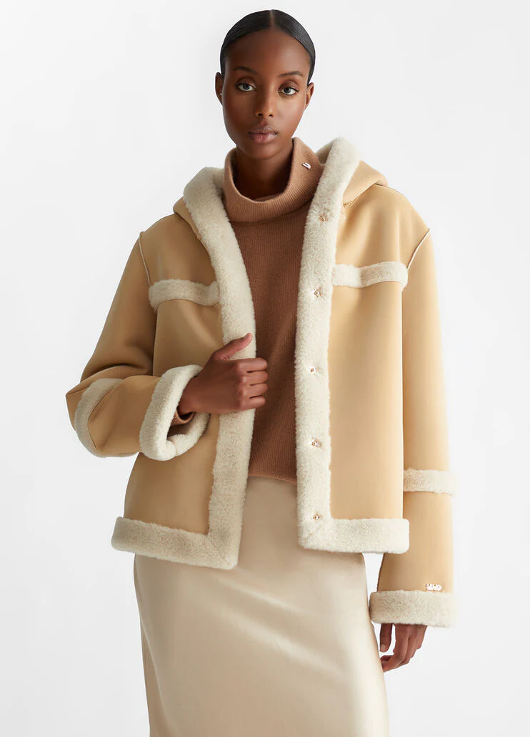 Coated fabric jacket