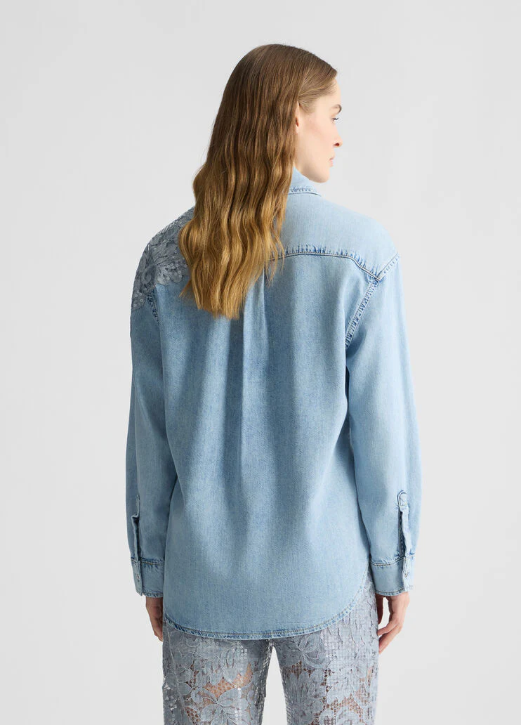 Denim shirt