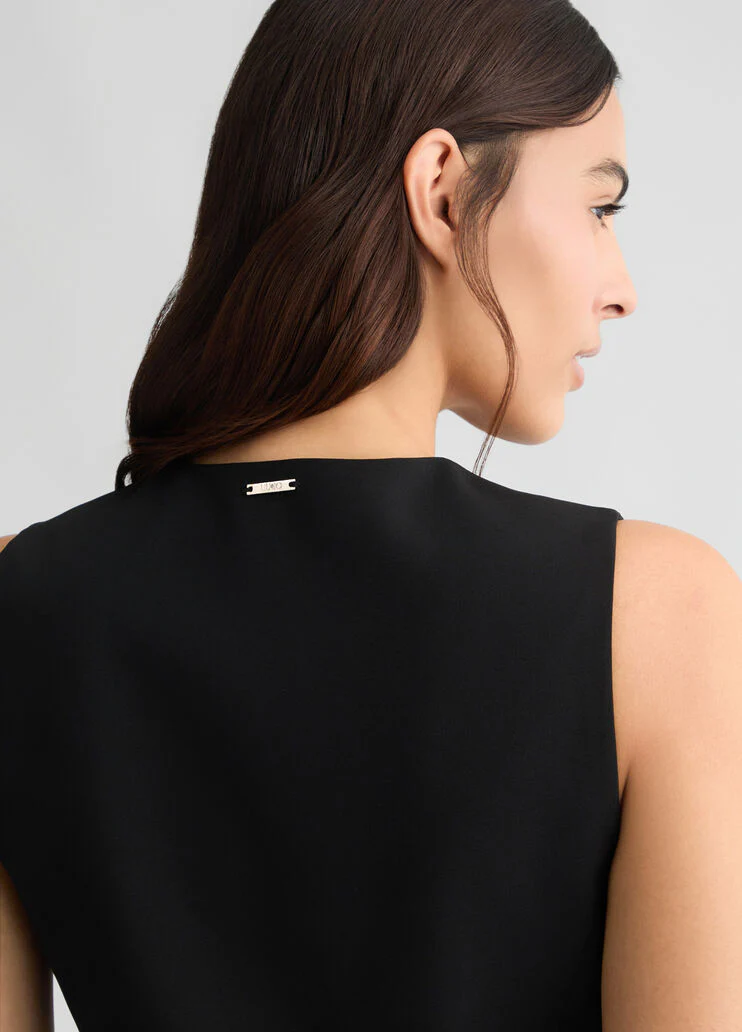 Long dress with waistcoat