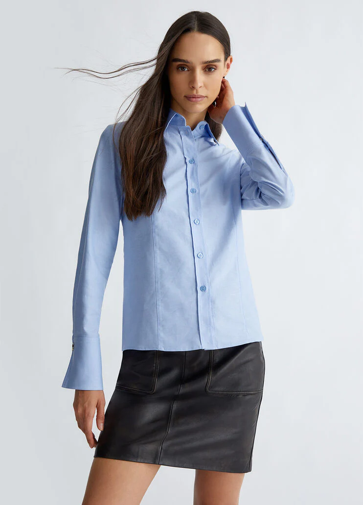 Cotton Oxford shirt