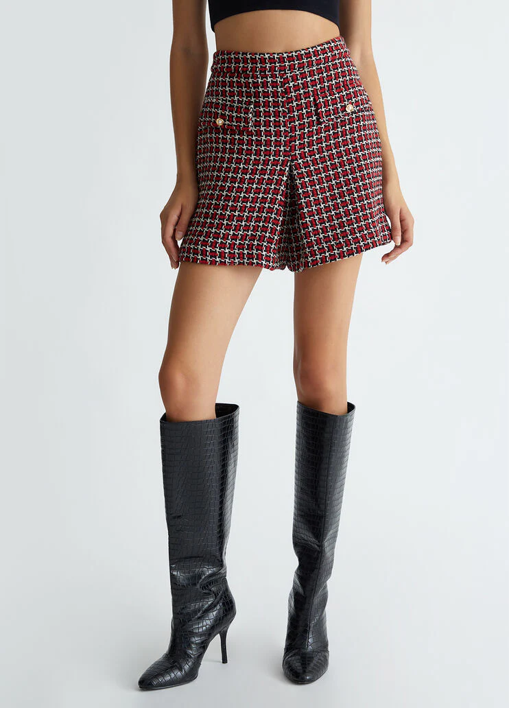 Tweed shorts