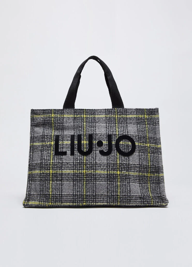 Jacquard shopping bag