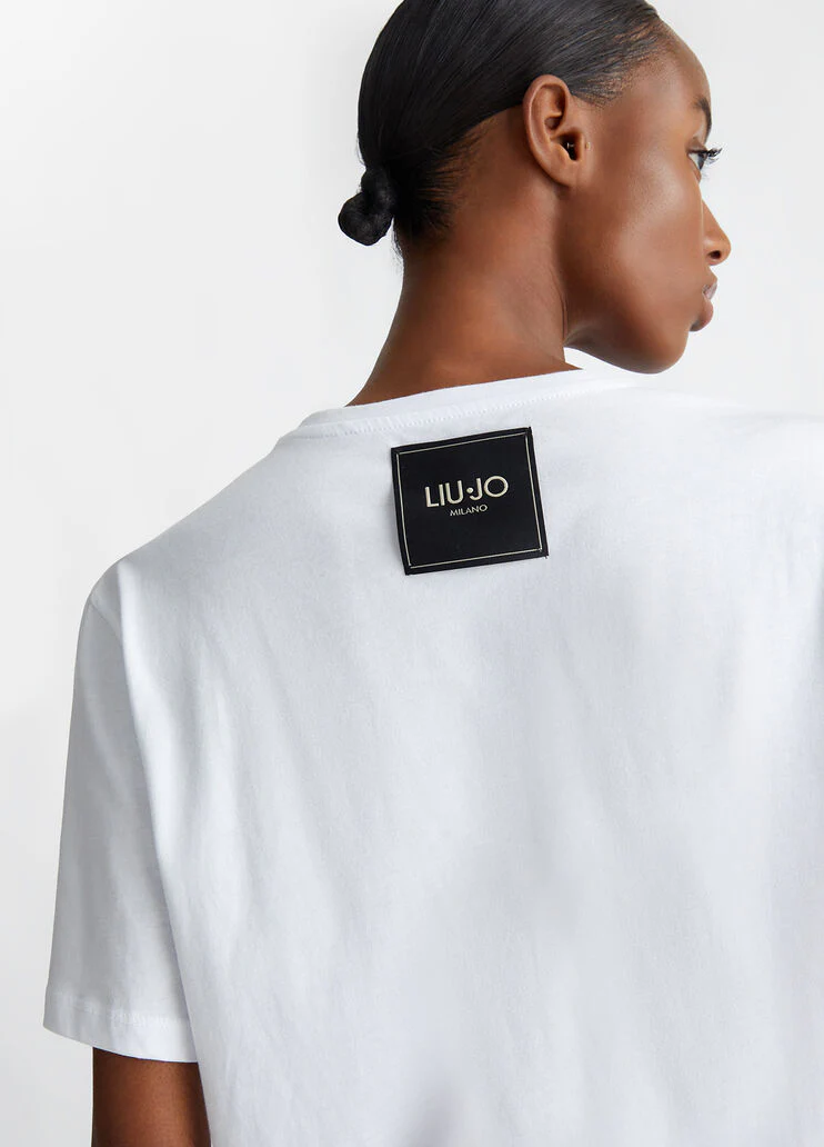 Oversized jersey T-shirt