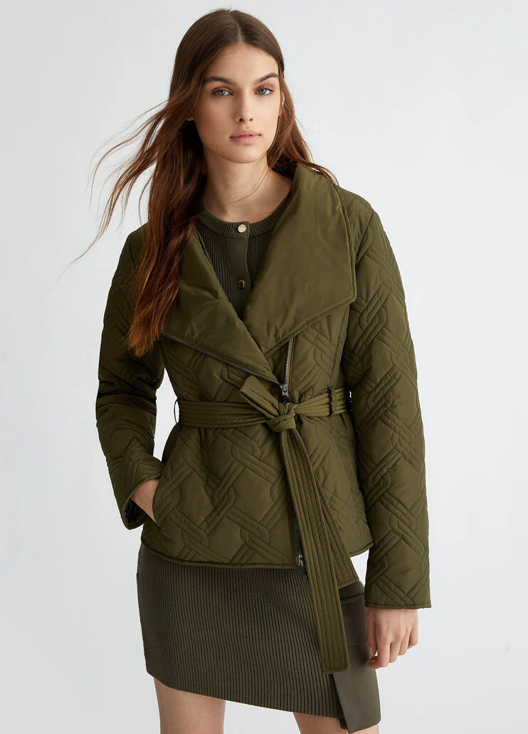 Quilted padded jacket