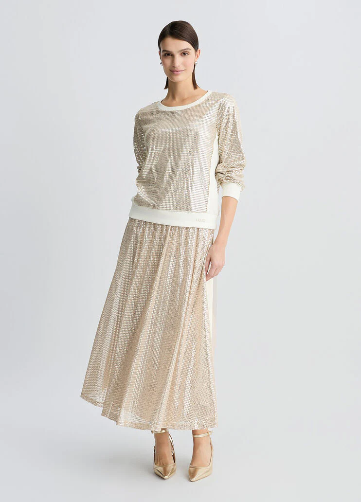 Sequin skirt