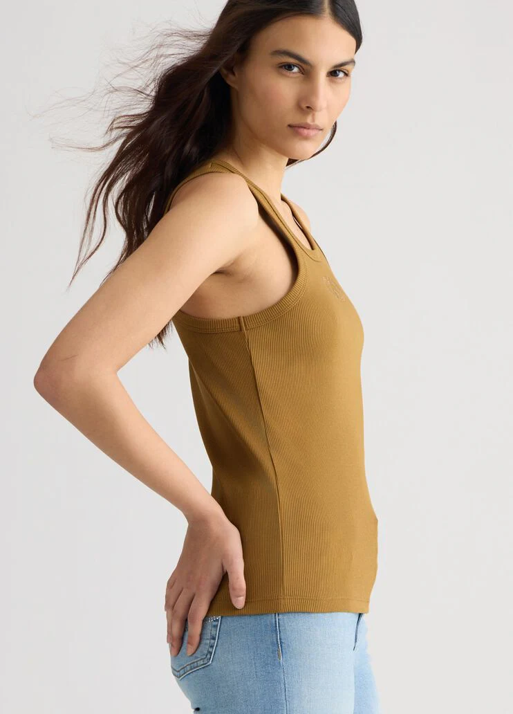 Cotton top with logo