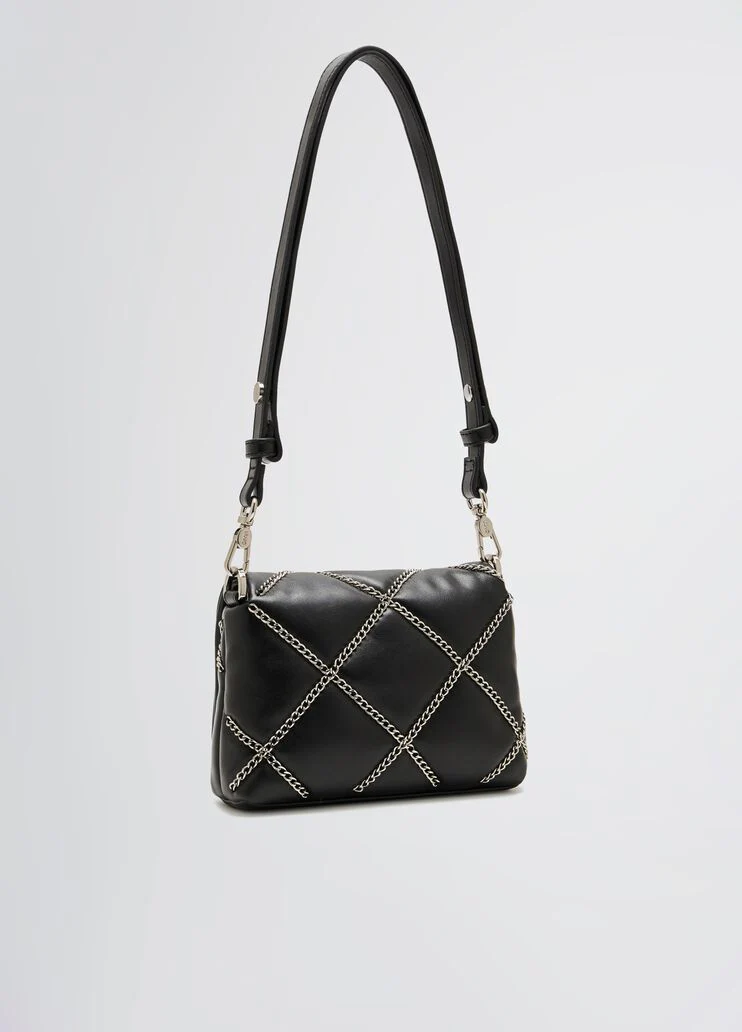 Small LaPuffy bag with chain detailing