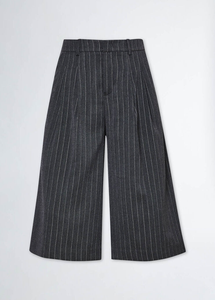 Pinstripe culottes