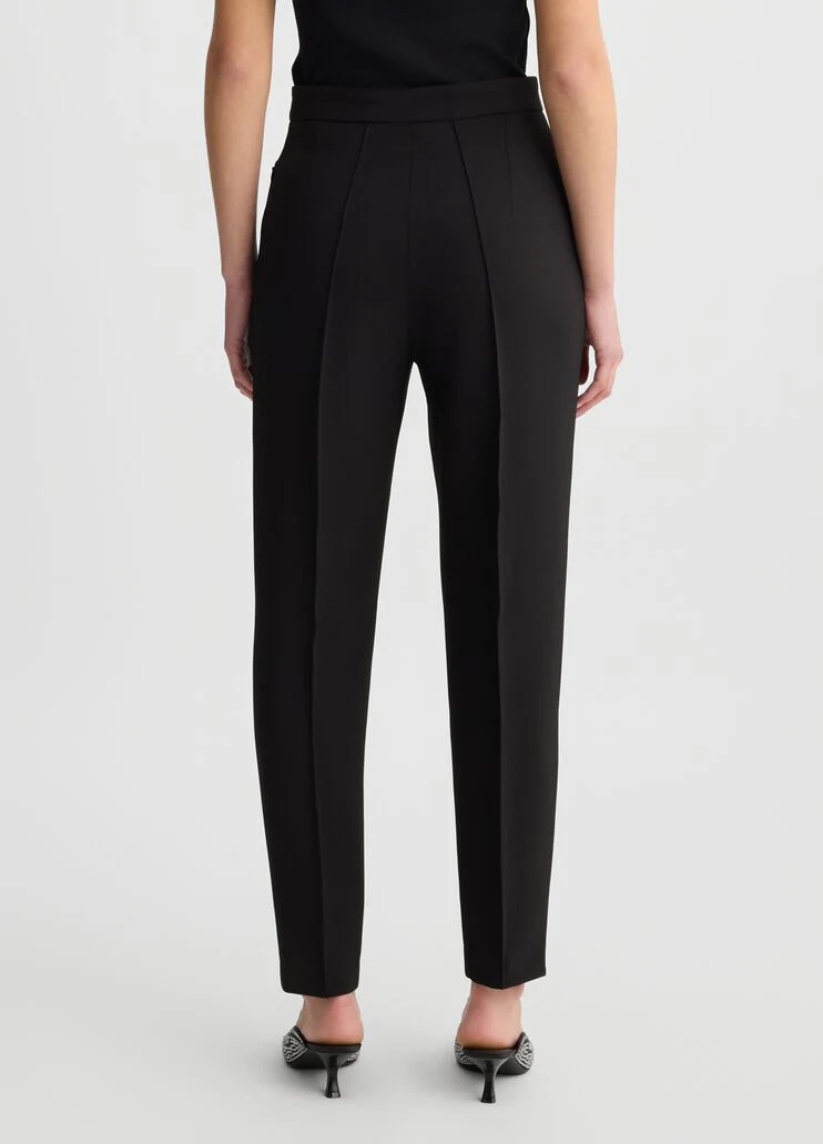 Black cigarette trousers