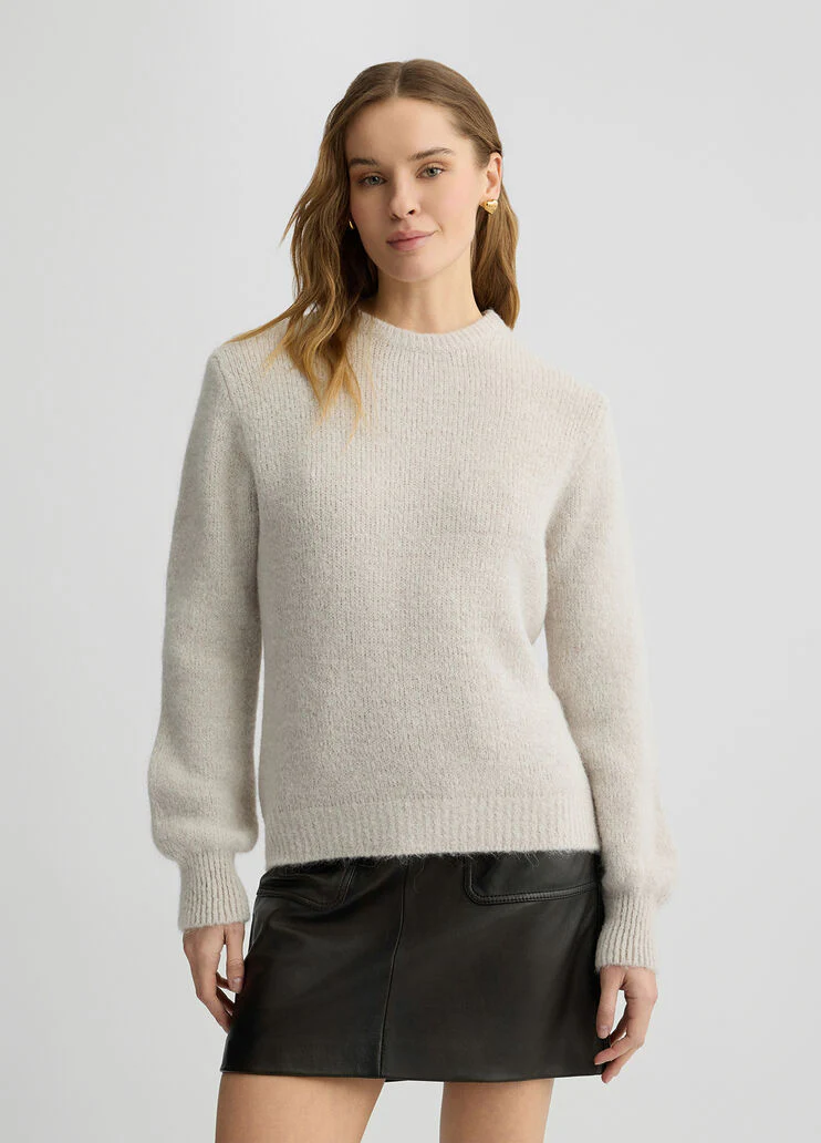 Alpaca-blend pullover