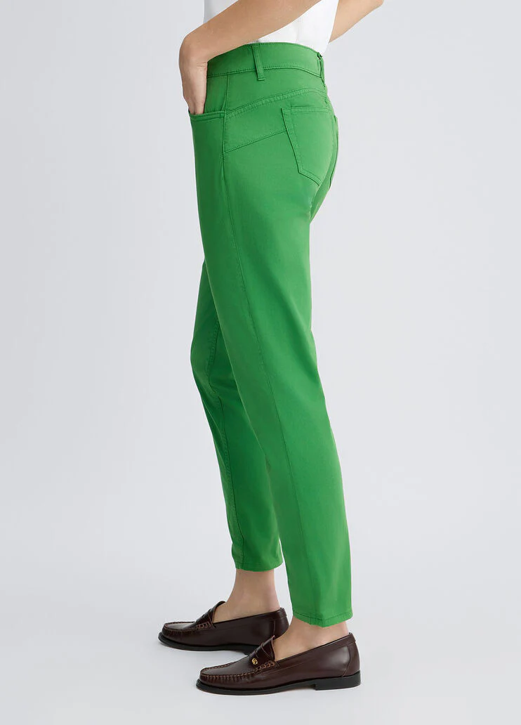 Cropped skinny trousers