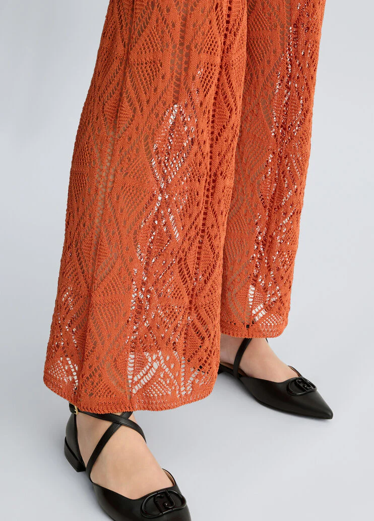 Crochet trousers