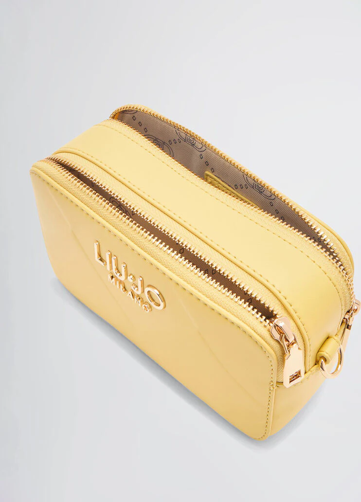 Small yellow crossbody bag