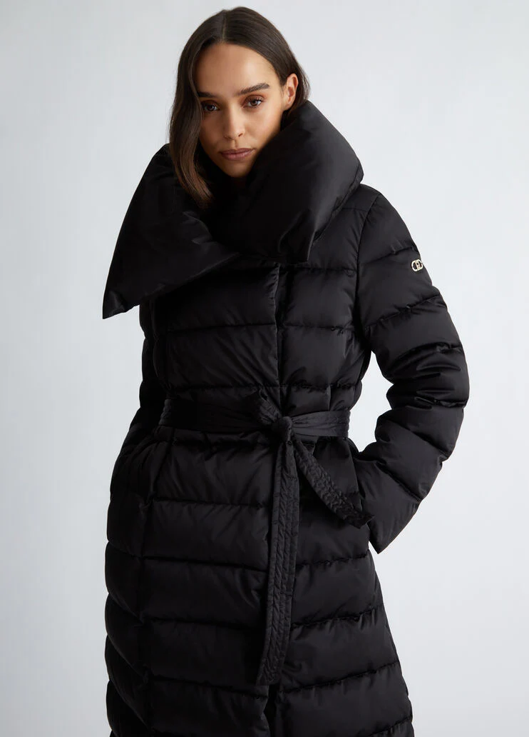 Quilted padded coat