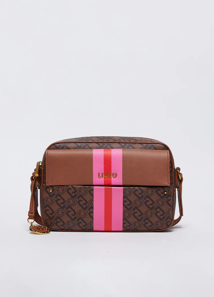 Crossbody bag with logo