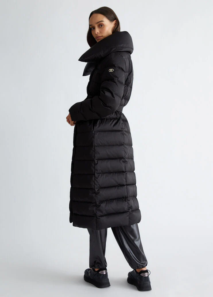 Quilted padded coat