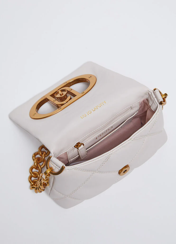 Small matelassé LaPuffy bag