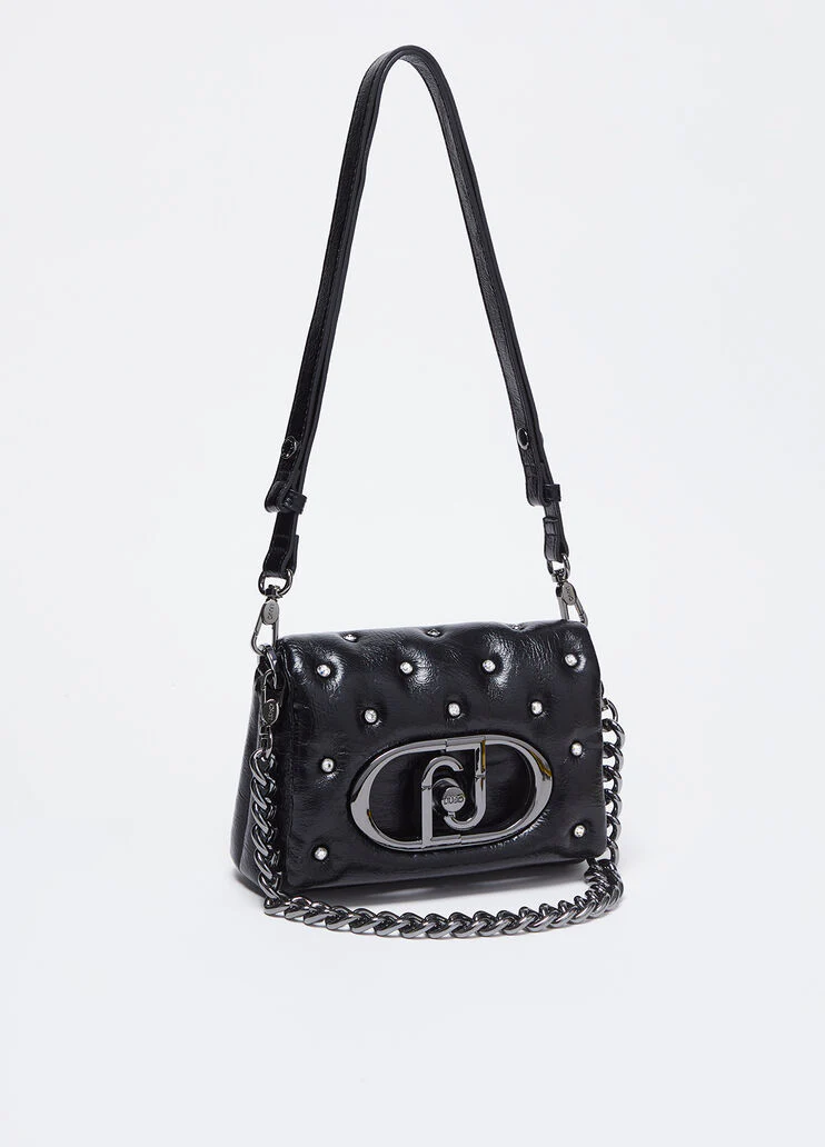 LaPuffy small bag with rhinestones