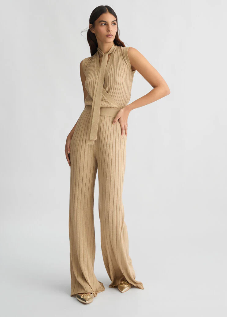 Elegant lurex jumpsuit