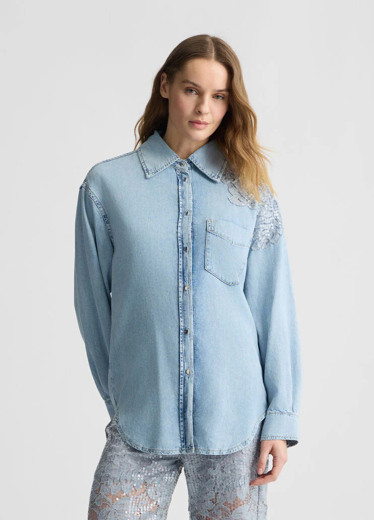 Denim shirt