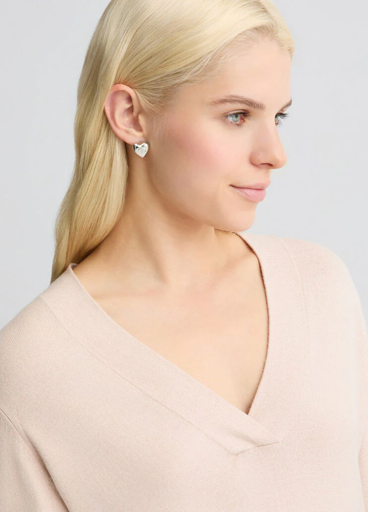 Cotton and wool sweater