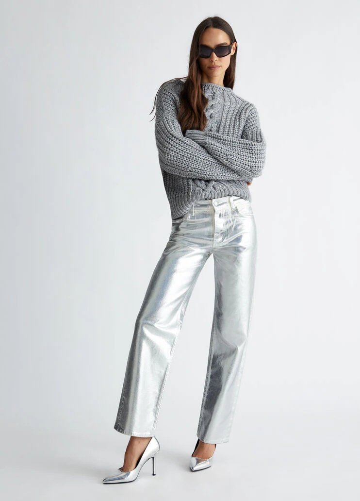 Wool and alpaca blend sweater