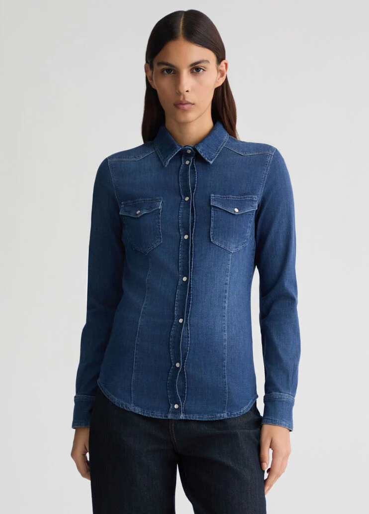 Denim shirt