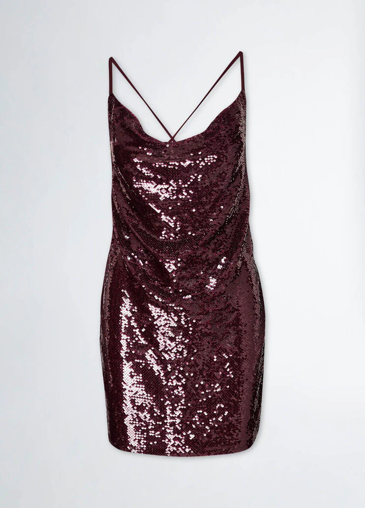 Short sequin dress