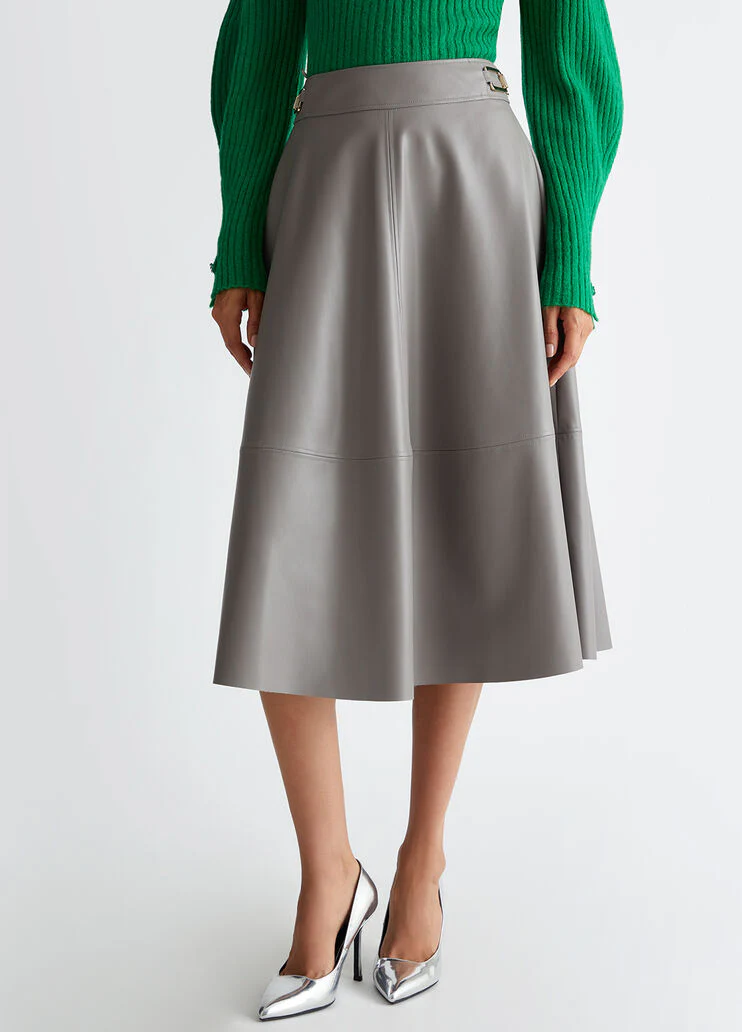 Coated fabric skirt