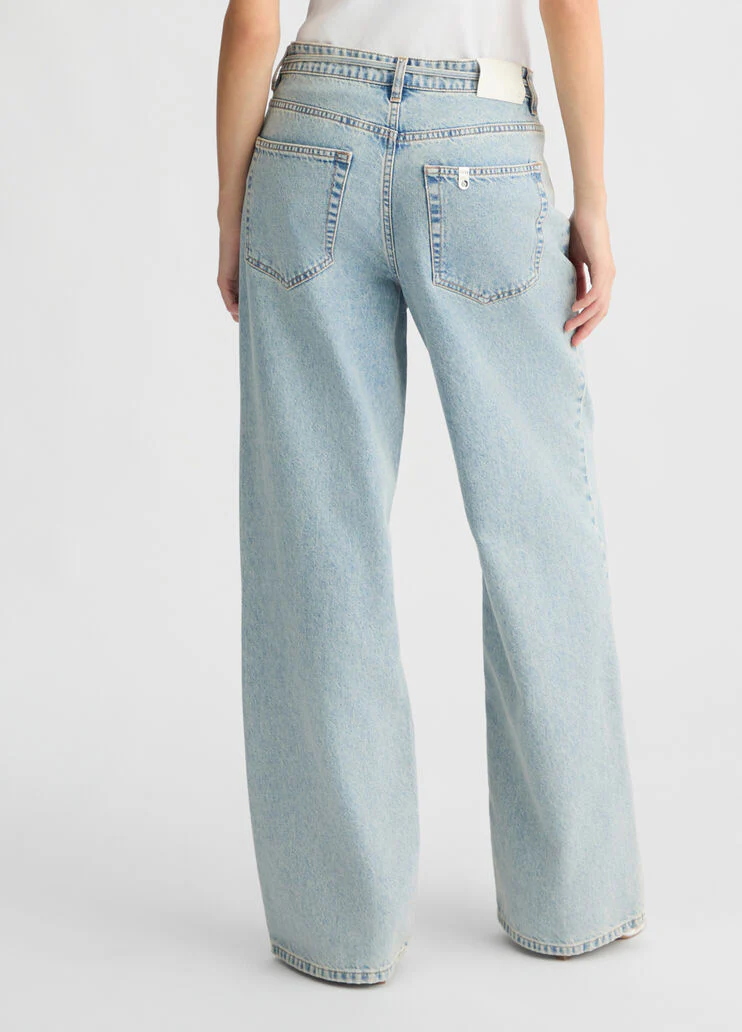 Baggy cotton jeans