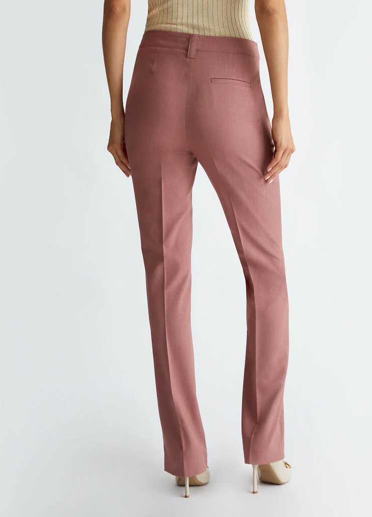 Flared suit trousers