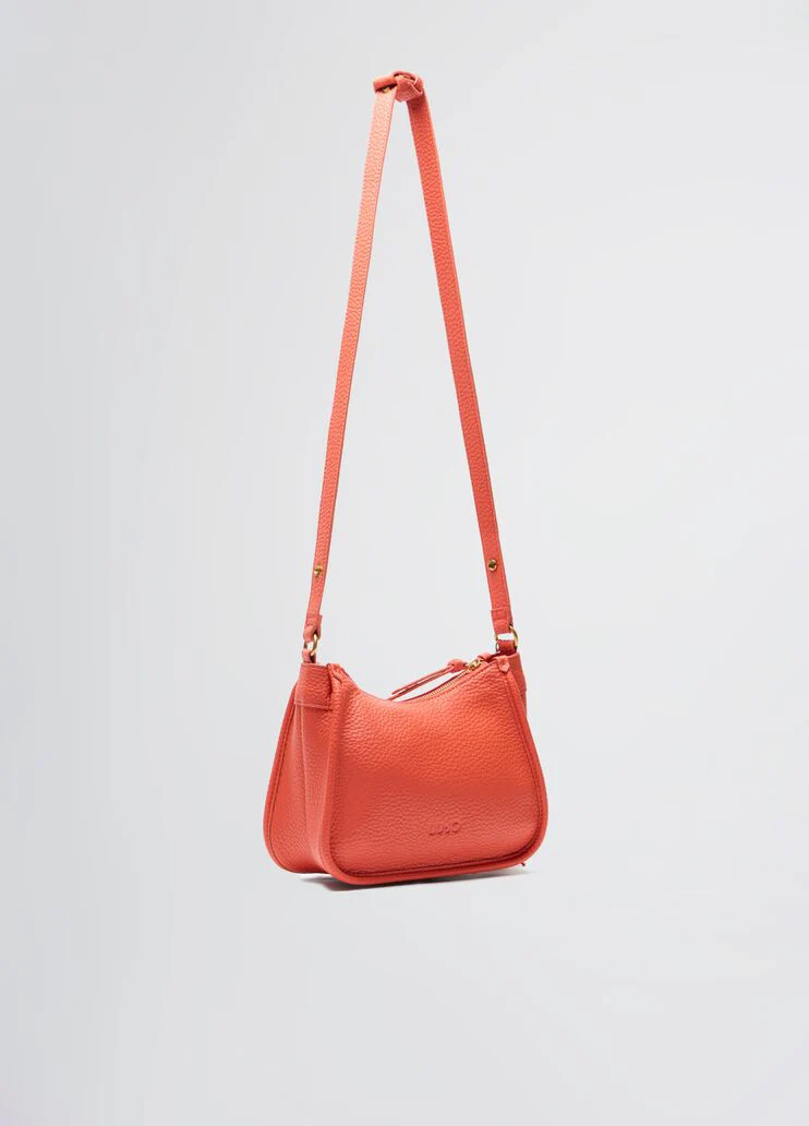 Orange shoulder bag