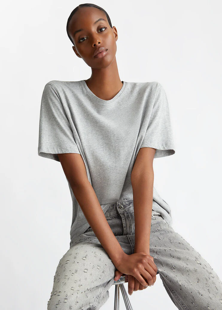 Oversized jersey T-shirt