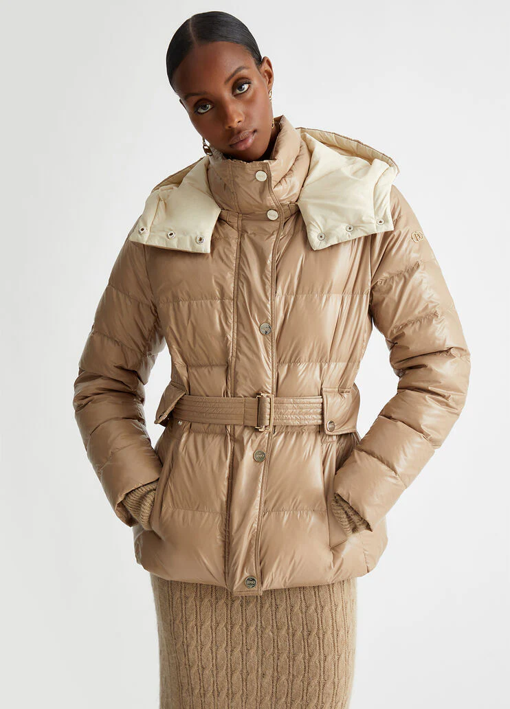 Padded jacket with hood