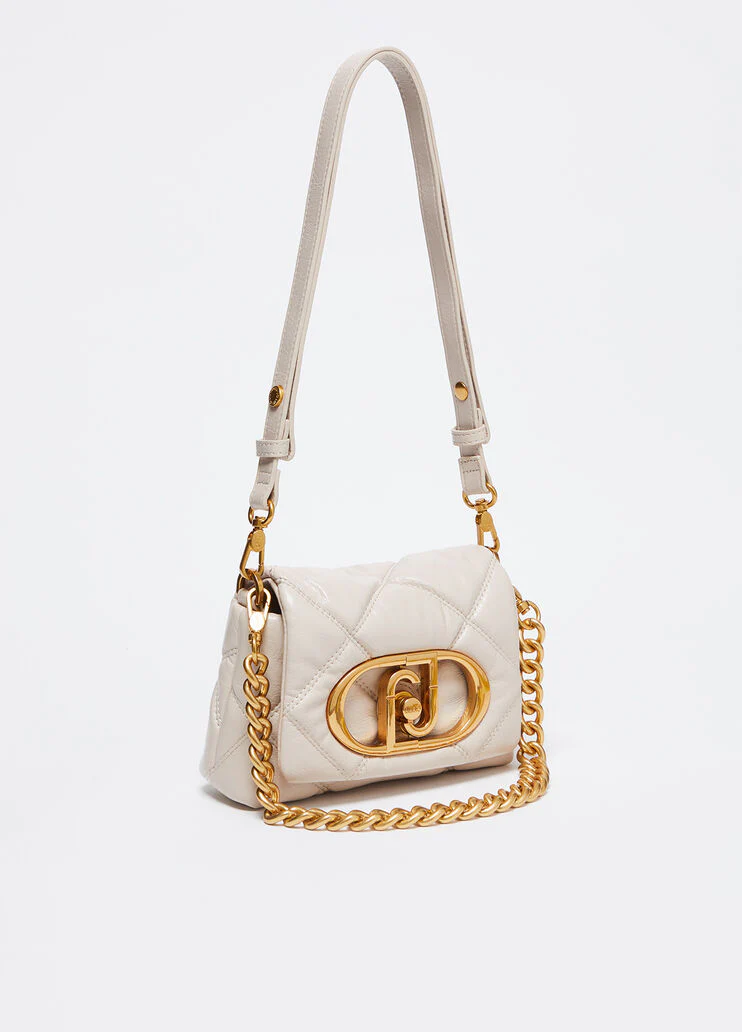 Small matelassé LaPuffy bag